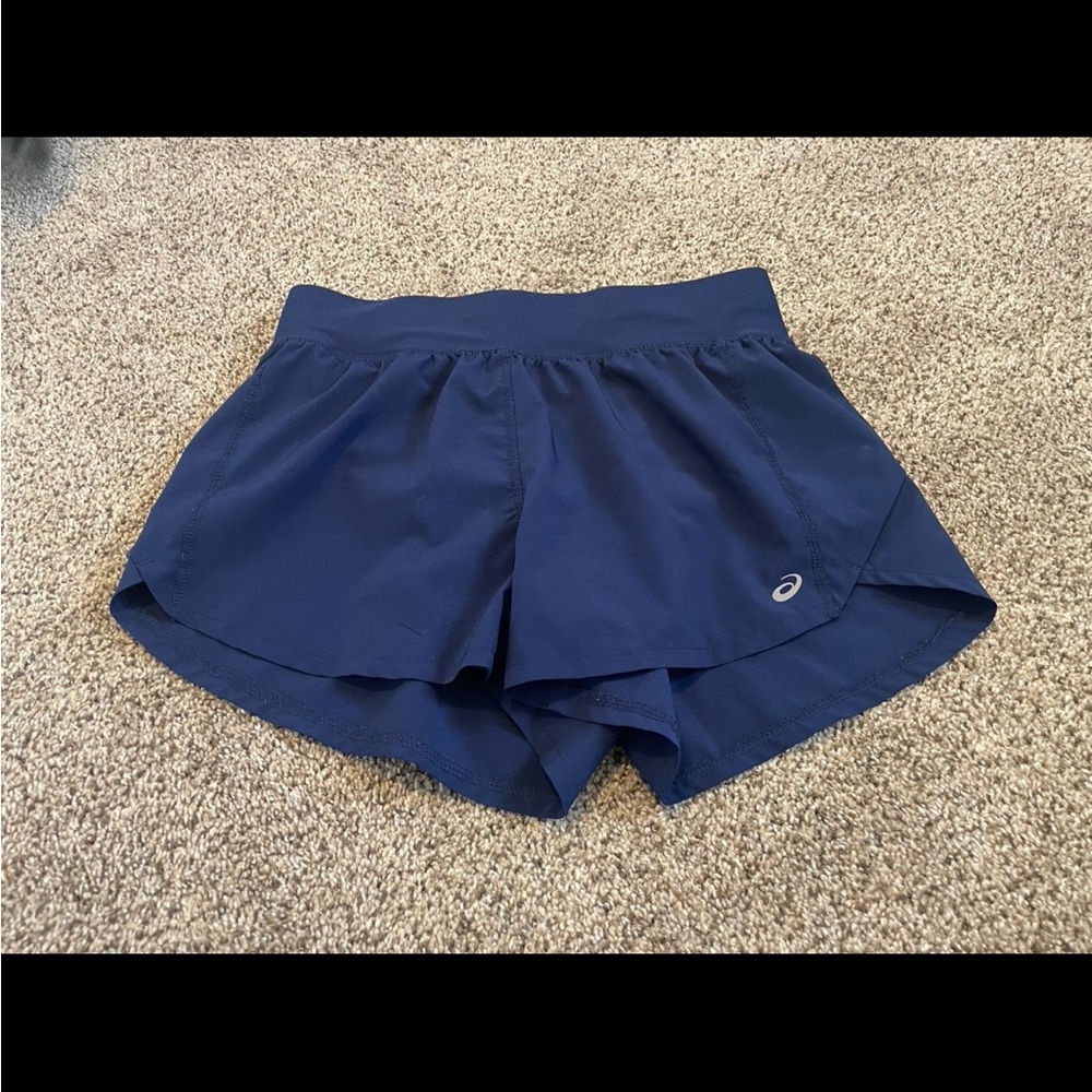 Asics Women's Athletic Navy Shorts